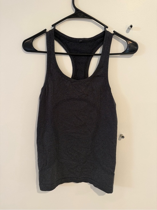 lululemon athletica Tops - lululemon athletica Black Sparkle Ribbed Racerback Tank